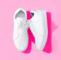 Classic White Sneakers – Stylish & Comfortable